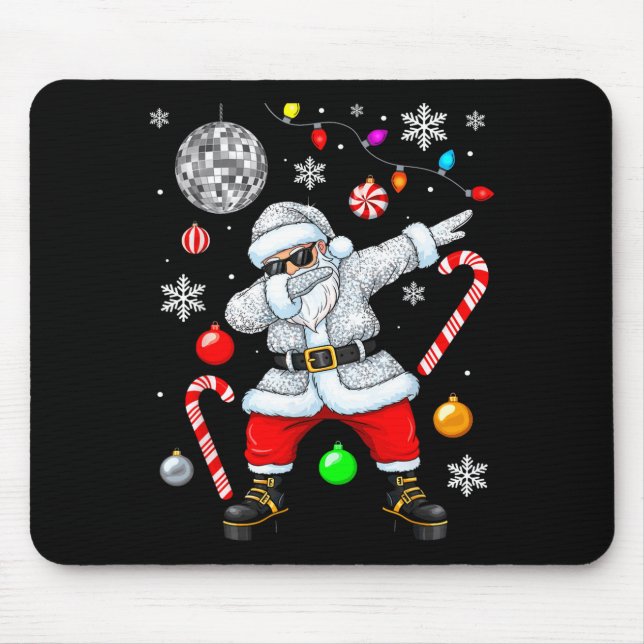 Dabbing Santa Christmas Disco Retro 70s 80s Vibes  Musmatta (Framsidan)