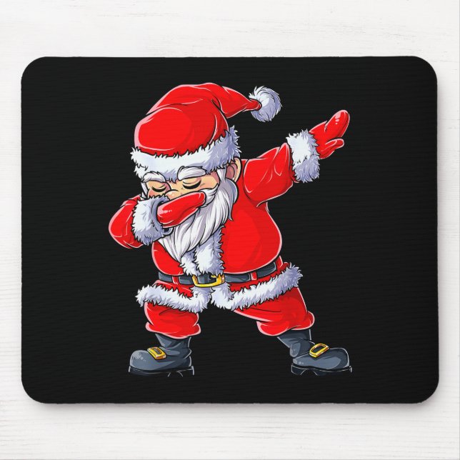 Dabbing Santa Claus Christmas Boys Men Funny Xmas  Musmatta (Framsidan)