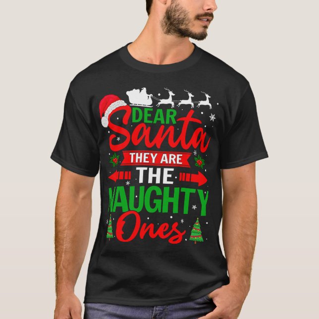 Dabbing Santa Elf Friends jul Boys Girls Manar T Shirt (Framsida)