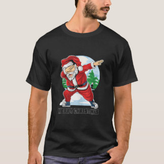 Dabbing Santa Shirt for Boys Girls God Tank T Shirt