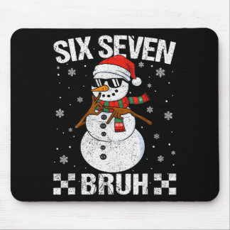 Dabbing Santa Snowman 6 7 Meme Christmas Six Seven Musmatta