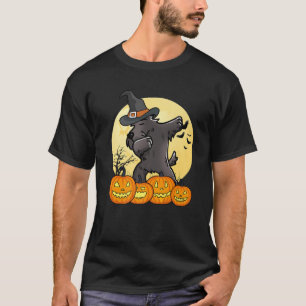 Dabbing Scottish Terrier Dab Dance Rolig hund Hall T Shirt
