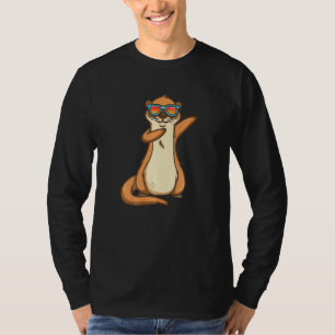 Dabbing Sea Otter Party Animal Kindergarten Kids T Shirt
