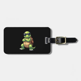 Dabbing Sea Turtle Animal Lover Save The Turtles ( Bagagebricka