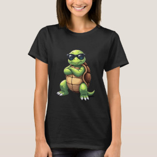 Dabbing Sea Turtle Animal Lover Save The Turtles ( T Shirt