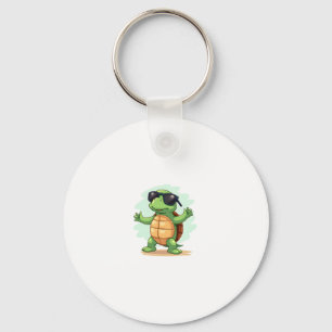 Dabbing Sea Turtle Animal Lover Spara The Turtles  Nyckelring