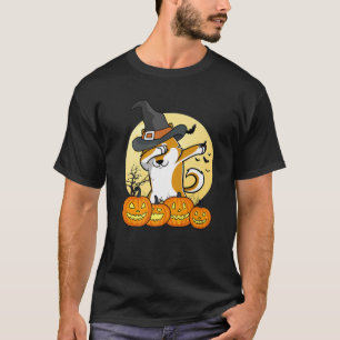 Dabbing Shiba Inu Dab Dance Rolig hund Halloween G T Shirt