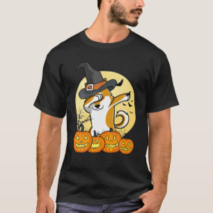 Dabbing Shiba Inu Dab Dance Rolig hund Halloween G T Shirt