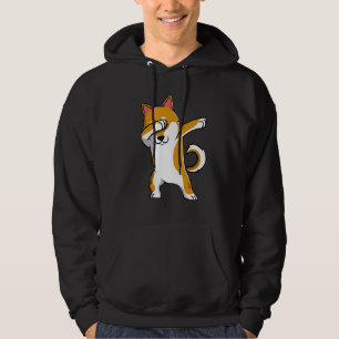 Dabbing Shiba Inu Hund Dab Dance Hoodie