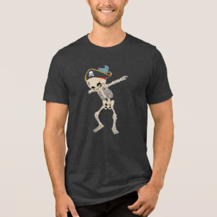 Dabbing Skeleton Cute Pirat Dance T Shirt