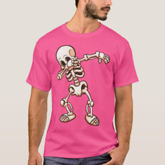Dabbing Skeleton Funny Dab Hip hop Dance Gift Sh T Shirt