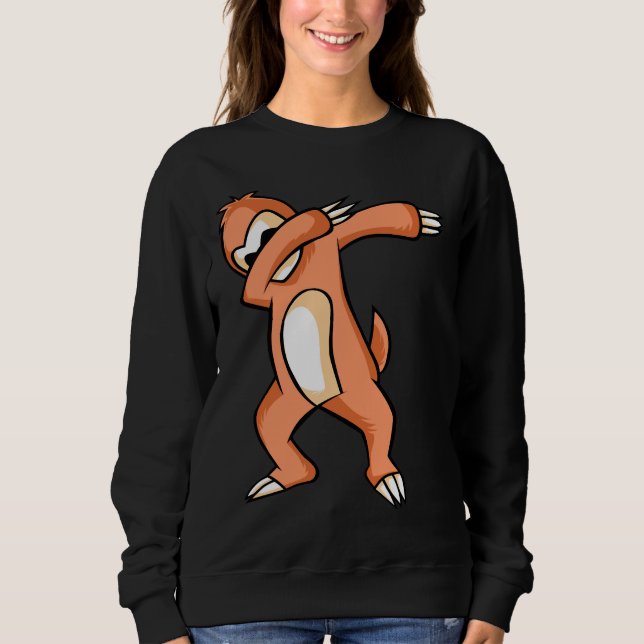 Dabbing Sloth 104 T Shirt (Framsida)