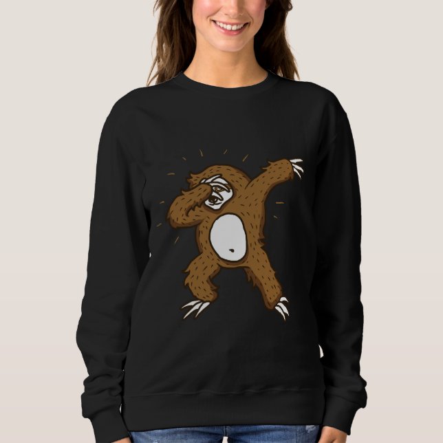 Dabbing Sloth 105 T Shirt (Framsida)