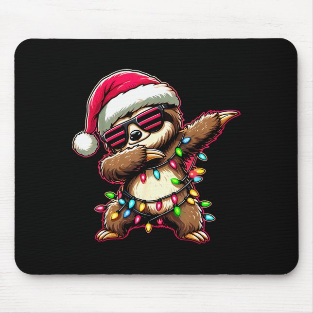 Dabbing Sloth Xmas For Kids Boys Girl Sloth Lover  Musmatta (Framsidan)