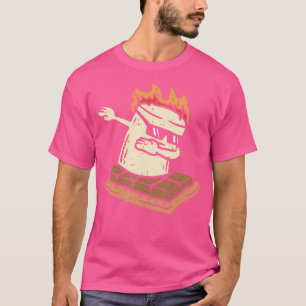 Dabbing Smore Marshmallow Cute Dance Camping C T Shirt