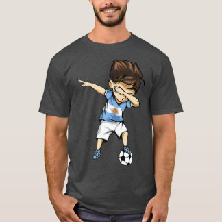 Dabbing Soccer Argentina Jersey - Argentinian Foo T Shirt