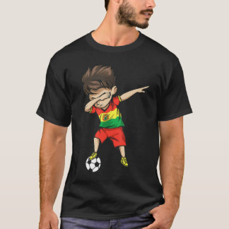 Dabbing Soccer Boy Bolivia Jersey Shirt - Bolivian T Shirt