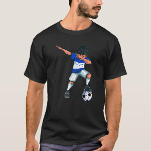 Dabbing Soccer Boy Honduras Honduran Football for  T Shirt