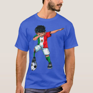 Dabbing Soccer Boy Mexico - Mexikansk fotbollsgåva T Shirt