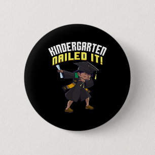 Dabbing Studenten Cl of 2025 Girl Kindergarten Na Knapp