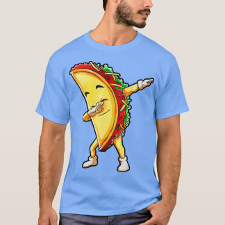 Dabbing Taco Cinco de Mayo Funny Boys Manar Mexica T Shirt