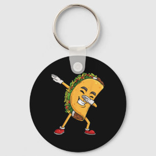 Dabbing Taco Cinco De Mayo Funny Mexican Dab Boys Nyckelring