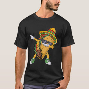 Dabbing Taco Cinco De Mayo Funny Mexican Food Dab T Shirt