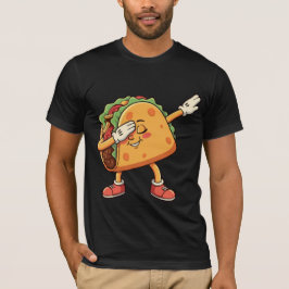 Dabbing Taco Cinco de Mayo Funny Mexican Food Dab T Shirt