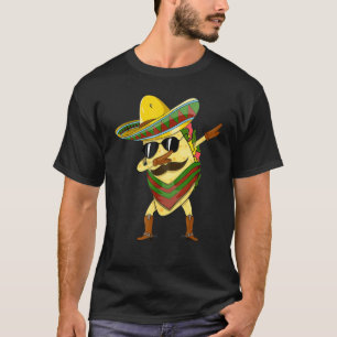 Dabbing Taco Cinco De Mayo Mexican Sombrero Holida T Shirt
