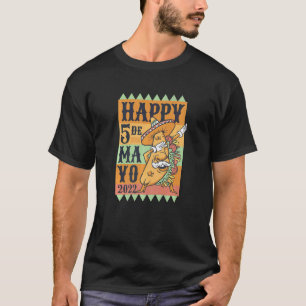 Dabbing Taco Mexican 5th De Mayo Vegan Food Manar T Shirt