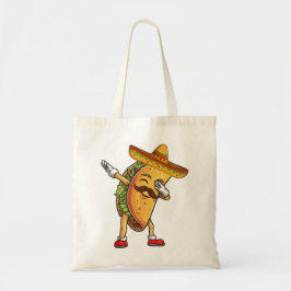 Dabbing Taco Sombrero Funny Mexican Food Fiesta Tygkasse