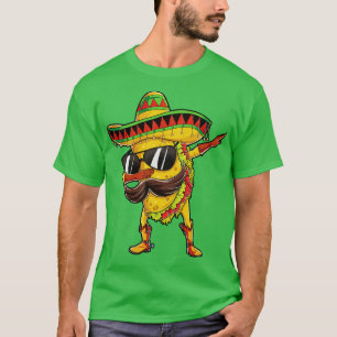 Dabbing Taco Tisdag Mecka-gåvor från Mexiko T Shirt