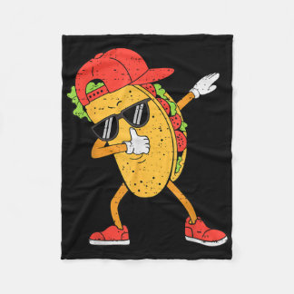 Dabbing Tacos Dab Cinco De Mayo Mexican Boys Toddl Fleecefilt