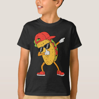Dabbing Tacos Dab Cinco De Mayo Mexican Boys Toddl T Shirt