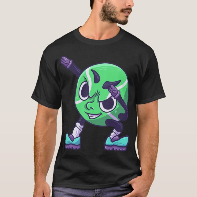 Dabbing tennis Children Gift america boll T Shirt (Framsida)
