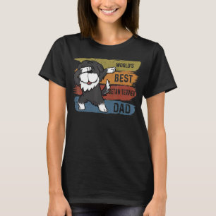 Dabbing Tibetan Terrier Pappa Dab För barn Manar T Shirt