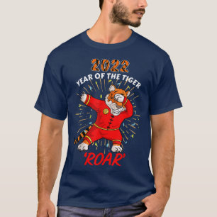 Dabbing Tiger Shirt Kids Year of the Tiger China T