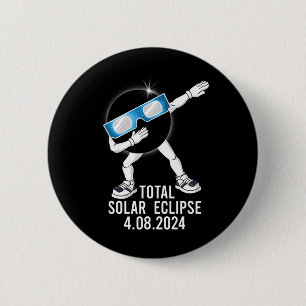 Dabbing Total Solar Eclipse 04.08.2024 Roligt Dab Knapp