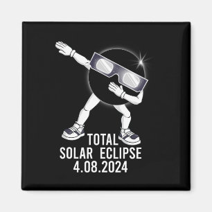 Dabbing Total Solar Eclipse 04.08.2024 Roligt Dab Magnet