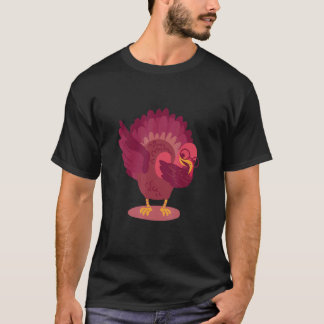 Dabbing Turkey Thanksgiving Day Boys Girls  Dab 20 T Shirt