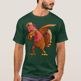 Dabbing Turkey Thanksgiving T Shirt