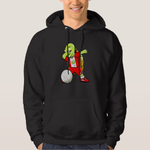 Dabbing Turtle Peru Volleyball Fläkt Jersey Peruvi Hoodie