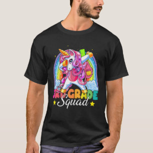 Dabbing Unicorn 3Rd Klass Squad Back to school Thi T Shirt