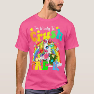 Dabbing Unicorn Jag är Redo att krossa förK till S T Shirt