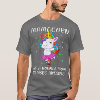 dabbing Unicorn mamacorn mamma unicorn Motherx27s T Shirt
