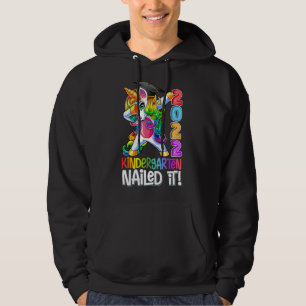 Dabbing Unicorn Studenten Kindergarten 2022 Naile Hoodie