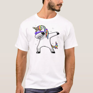 Dabbing Unicorn Tee Shirt