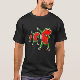 Dabbing Watermelon Kawaii Dab Fruit Melon Älskare T Shirt