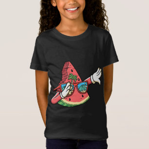 Dabbing Watermelon Kawaii Dab Summer Fruit Melon L T Shirt