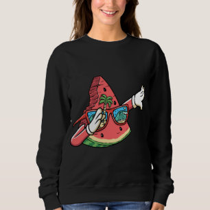 Dabbing Watermelon Kawaii Dab Summer Fruit Melon L T Shirt